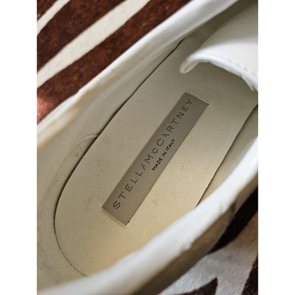 Stella McCartney Sneak-Elyse Monogram Platform Sneakers Sz 37.5 US 7.5 - Picture 7 of 11